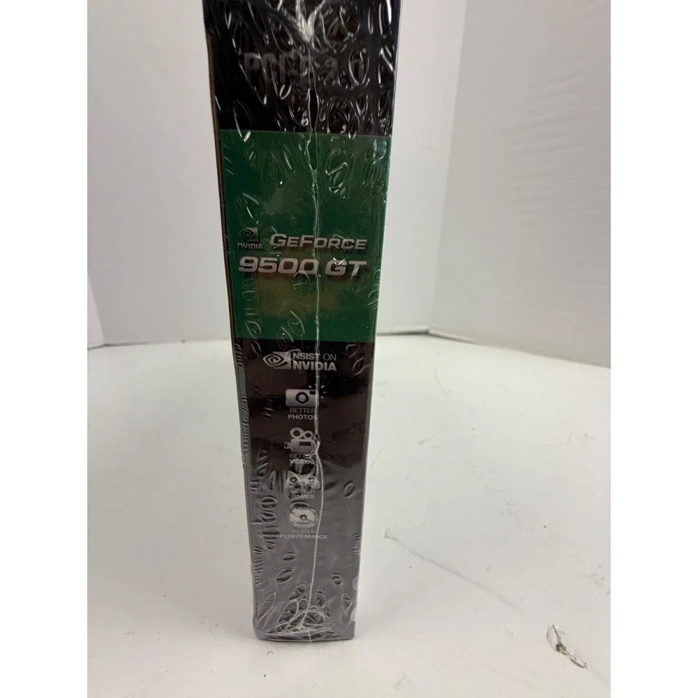 EVGA NVIDIA GeForce‎ 9500 GT 1GB DDR2 PCI-E 2.0 Graphics Card GPU New Sealed